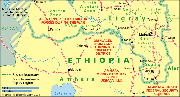 Tigray war accord isn’t ending the fighting over Amhara border ...